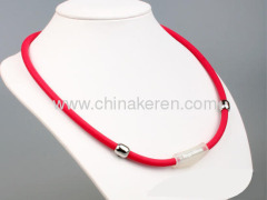 silicone Power Balance necklaces