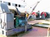 electrical anchor and mooring rope capstan