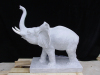 elephant marble animal statue