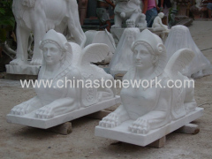 White Marble Animal Sculpture