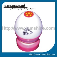 RGB Lovely Rabbit Egg 1LED Kids Night Light