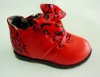Red bowknot Baby Boots,baby shoes children shoes