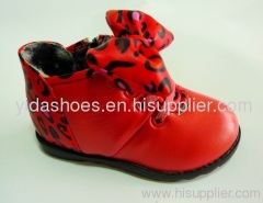Red bowknot Baby Boots,baby shoes children shoes