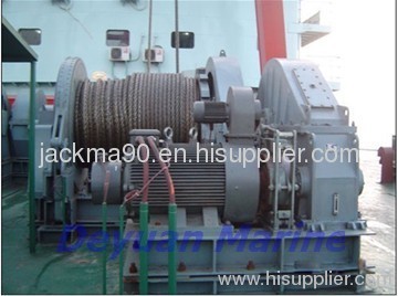 40KN Electric anchor windlass and mooring winch