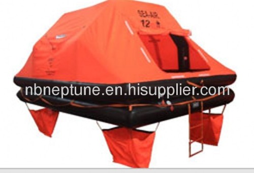 THROW-OVER BOARD LEISURE OR YACHT INFLATABLE LIFE RAFT