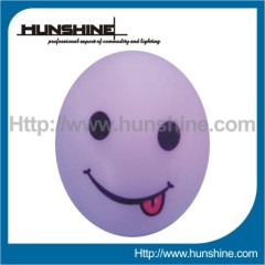 PVC Cute Smile Shape 1LED mini Night Lamp