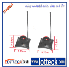 black wireless remote control extender
