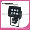 Square 6*1W IP54 6LED motion sensor luminaire lighting