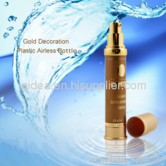 60ML Gold Airless Plastic Bottle Container