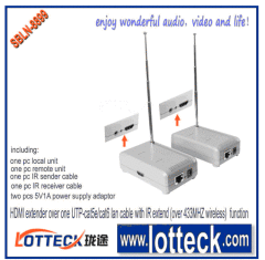 SBLN-8899-white HDMI extender over cat5 with IR extend functon