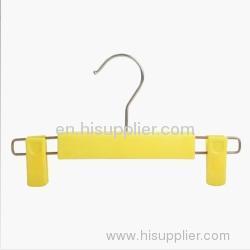 Children yellow trousers hanger