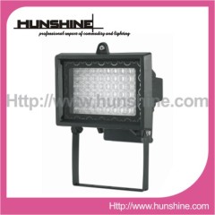 Square 60LED garden solar light