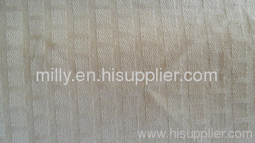 100% cotton greige jacquard fabric