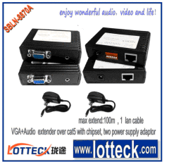 SBLN-8870A VGA+stereo audio extender over lan cable