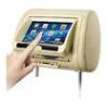 7 Inch HD LCD Touch Screen Headrest DVD Players with Detachable Front Panel Game