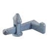 Italian type drop forged wedge coupler galvanized