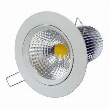 10W COB LED Downlight, 90mm Cut Hole, 700lm Lumen, Dimmable with CE/RoHS/SAA/TUV Mark