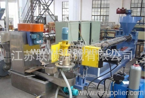 PP PE film pelletizing line