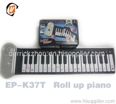 37 keys folding roll up piano/ christmas New Year children gifts!