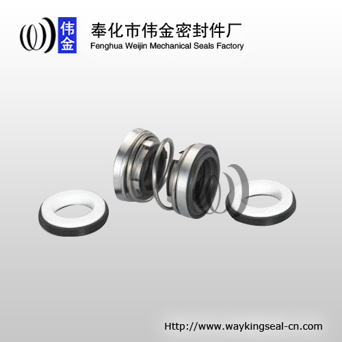 double elastomer bellow shaft mechanical seals