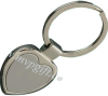 metal heart-shape key chain