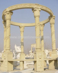 beautiful garden Marble Pavilion