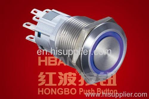 Ring-Illuminated Push Button Switch