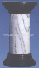 Greece style marble pillar
