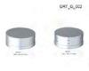 Aluminum Daily-use Cosmetic Containers for Color Cosmetics Powder , Metal Round Canister