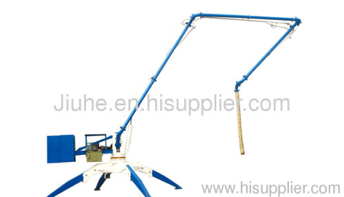 HGY 13m 15m 17m Mobile hydraulic concrete placing boom