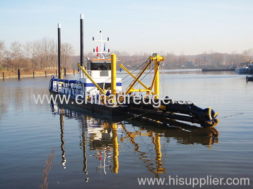 Cutter Suction Sand Dredge in river or sea