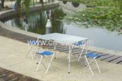 Foldable picnic table Aluminum frame