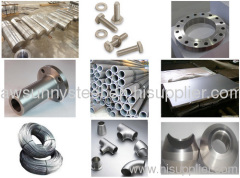 monel steel flange round bar wire rod fasteners tube pipe fittings forging plate sheet coil strip