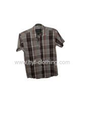 mens fashion plaid shirt