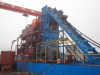 Bucket wheel gold and diamond dredger