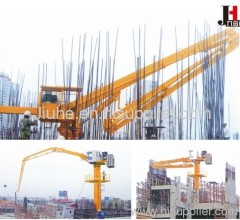 construction machinery Self-climbing hydraulic placing boom