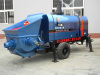 China concrete pump DXBS25-08-56 diesel engine trailer pump