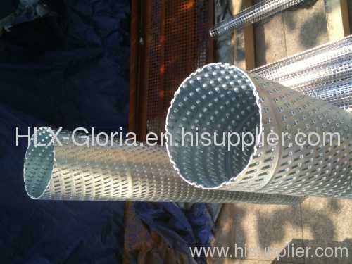 powder coated perforated pipes