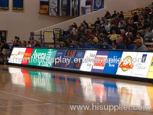 basketball led perimeter display