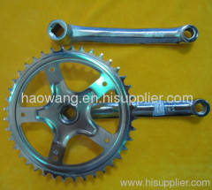 152mm steel bicycle fixed gear crank sprocket