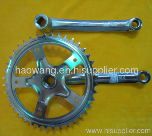 152mm steel bicycle fixed gear crank sprocket