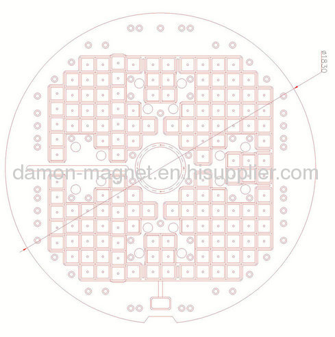 Quick Mold Clamping System For 1300T Multi-shot Injection with revolving platen