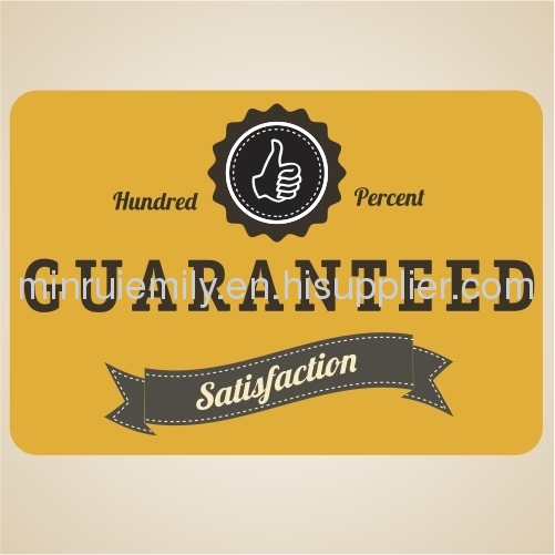 Custom 100% satisfaction quality guarantee stickers,privacy products quality stickers 