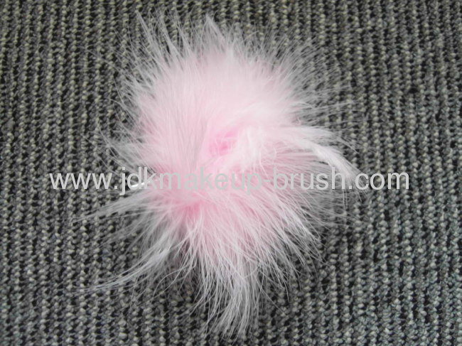 Turkey hair feather Plush Puff