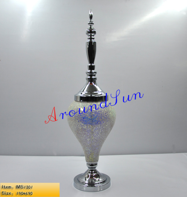 glass craft / vase / home accessories / candle holder