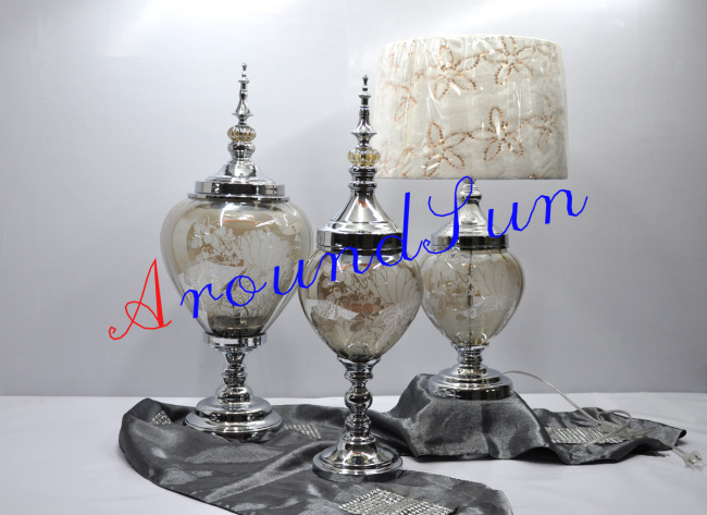 home decoration / glass craft / decoration lamp / craft ornaments