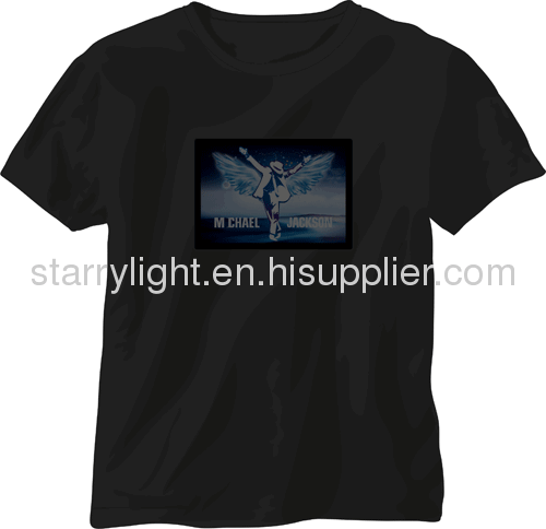 Starry-light Fantastic custom el t shirt more than hundreds design available 