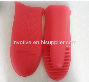 High temperature long silicone rubber glove