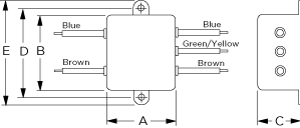 General Purpose RFI Power Line Filters