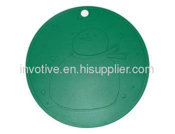 2012 New Christmas Gift Silicone cup mat 